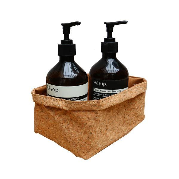 Flexible Cork Storage Basket