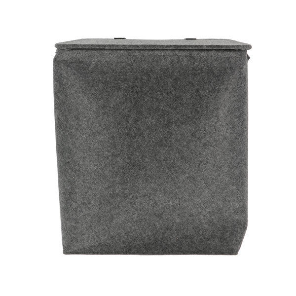 Grey laundry basket "Felt"