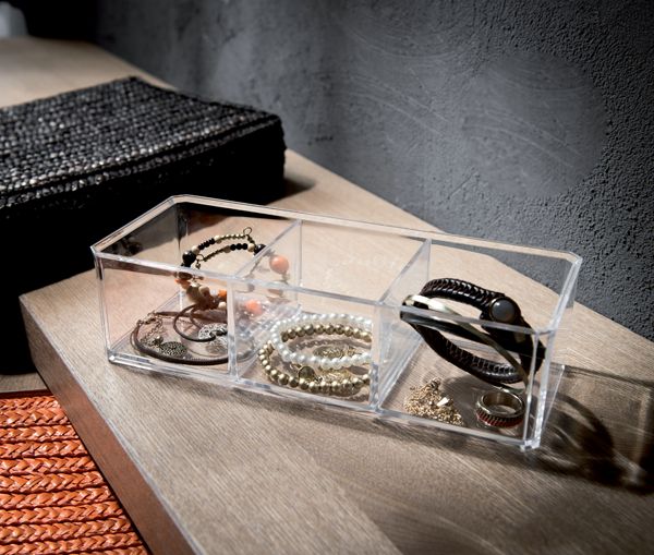 Jewellery and Make-up Organiser - Transparent 4 Compactor