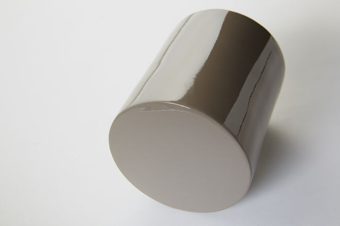 Small Bamboo Utensil Holder - Taupe 3 Compactor