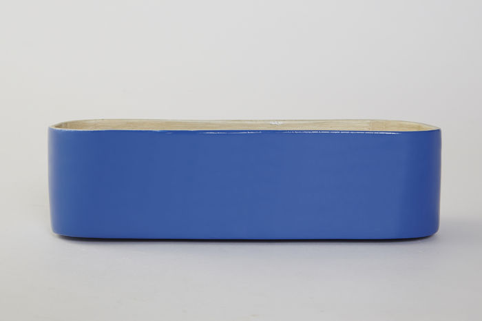 Bamboo Cutlery Tray - Indigo Blue 3 Compactor