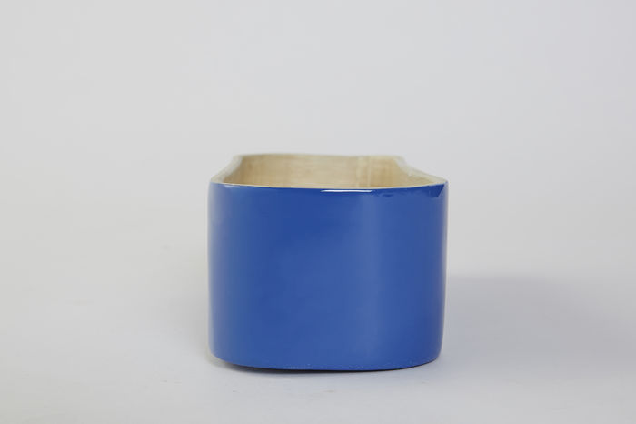 Bamboo Cutlery Tray - Indigo Blue 4 Compactor