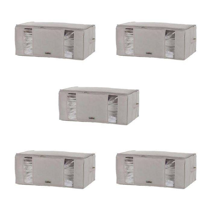 Set of 5 Semi-Rigid Compactor Life 2.0 Vacuum Storage Bags - XXL 1 Compactor