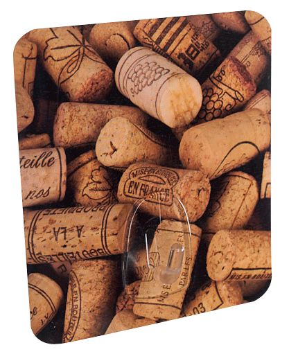 Cork "Magic Hook" Self Adhesive Storage Hook 1 Compactor