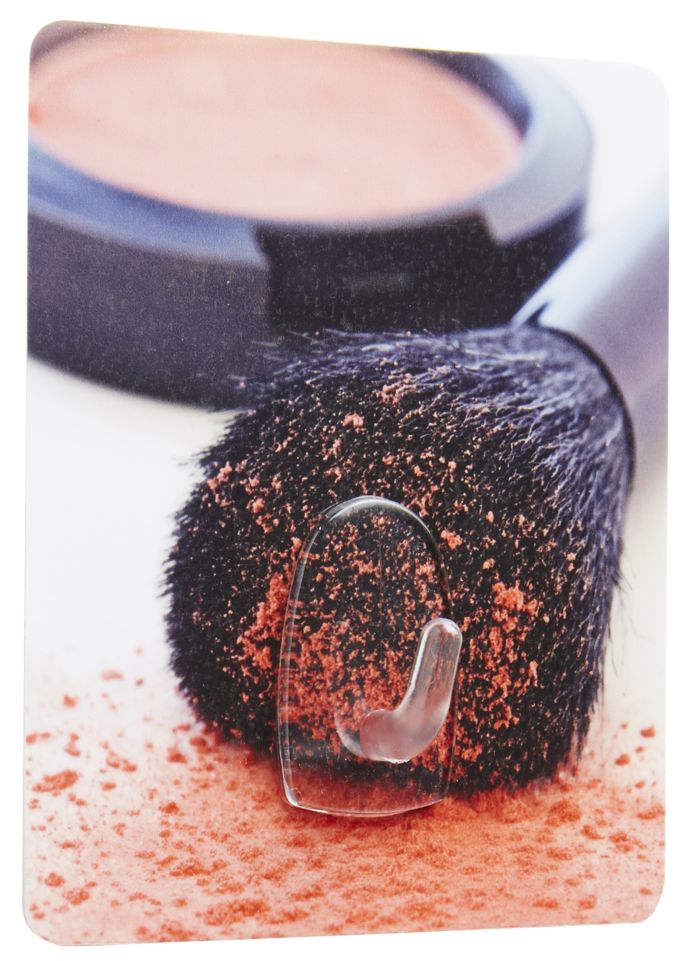 Make-Up "Magic Hook" Self Adhesive Storage Hook 1 Compactor