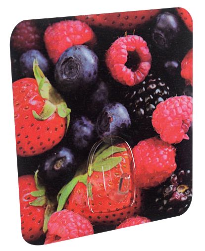 Red Berry "Magic Hook" Self Adhesive Storage Hook 1 Compactor