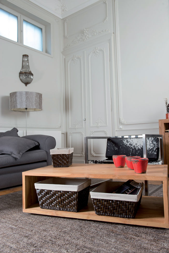 "Mambo" Small Seagrass Storage Basket 3 Compactor