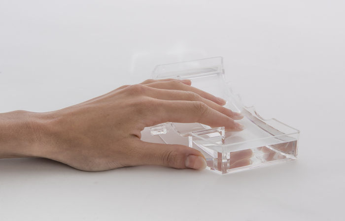 My Pretty Nail Bar Home Manicure Station - Transparent 3 Compactor