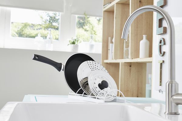 Pan and Lid Kitchen Storage Stand / Rack 4 Compactor