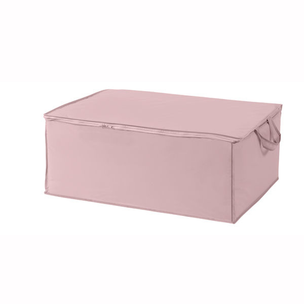 Pink duvet storage bag