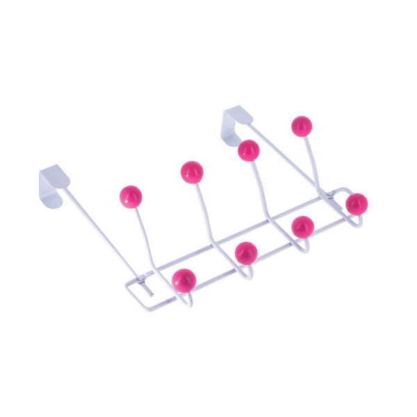 "Quadra" 8 Hook Over Door Hanger