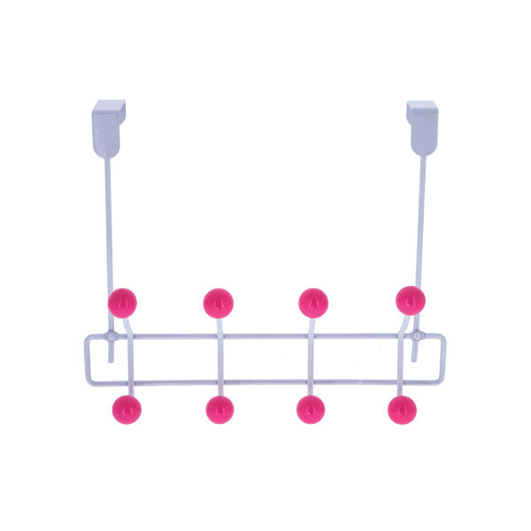 "Quadra" 8 Hook Over Door Hanger