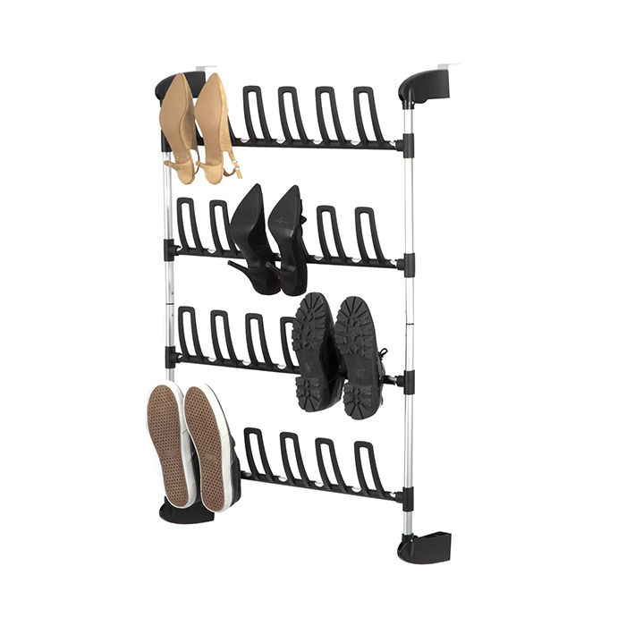 "Angela" Over Door Hanging Shoe Rack for 12 Pairs 5 Compactor