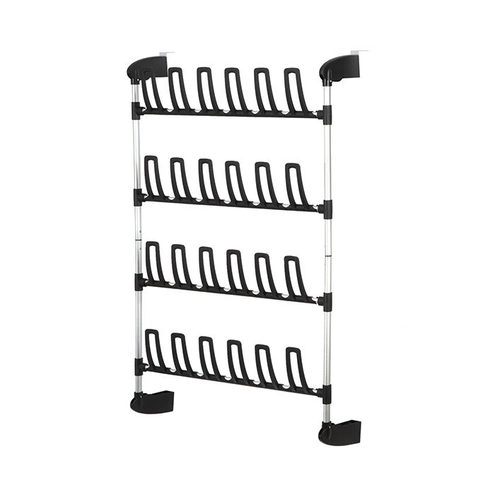 "Angela" Over Door Hanging Shoe Rack for 12 Pairs 1 Compactor