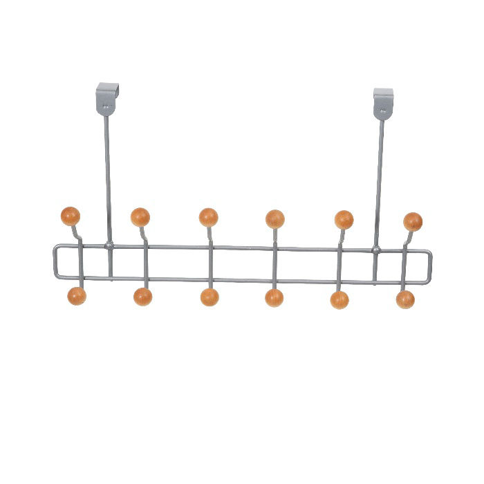 "Billy" 12 Hook Over Door Hanger 2 Compactor