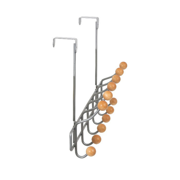 "Billy" 12 Hook Over Door Hanger 3 Compactor