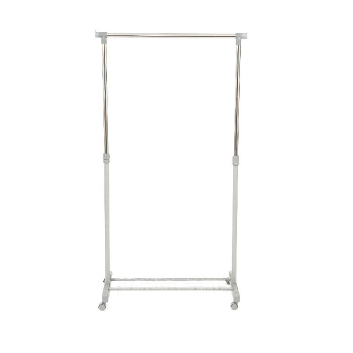 Loft Steel Adjustable Clothes Hanging Rail 2 Compactor