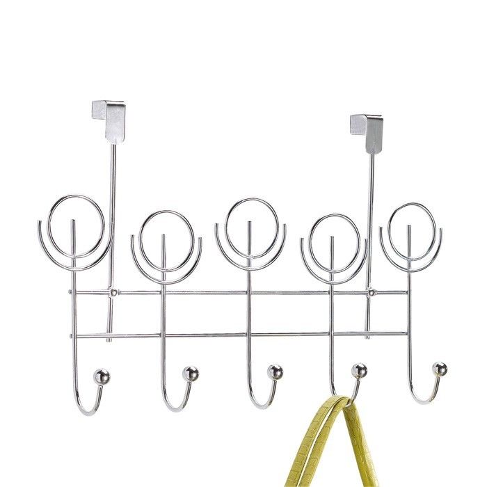 "Cosmos" 5 Hook Over Door Hanger 1 Compactor