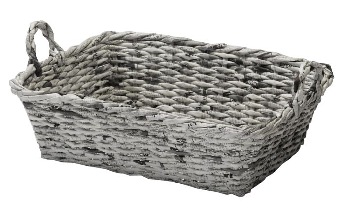 Grey "Paper" storage basket 1 Compactor