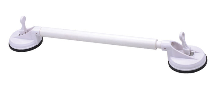 Large bathroom handle with suction cups  1 Compactor