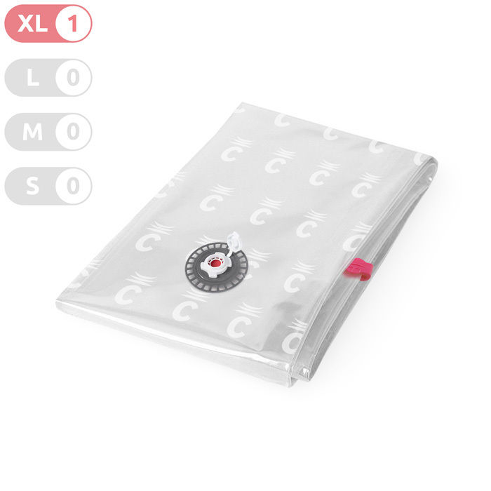 "Aspispace" XL Space Saving Vacuum Storage Bag for 1 Double Duvet Plus 2 Pillows 1 Compactor