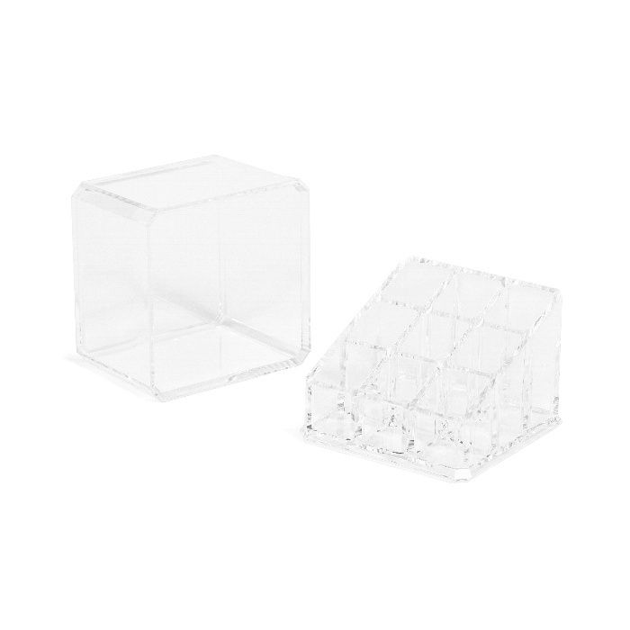 Lipstick Organiser - Transparent 3 Compactor