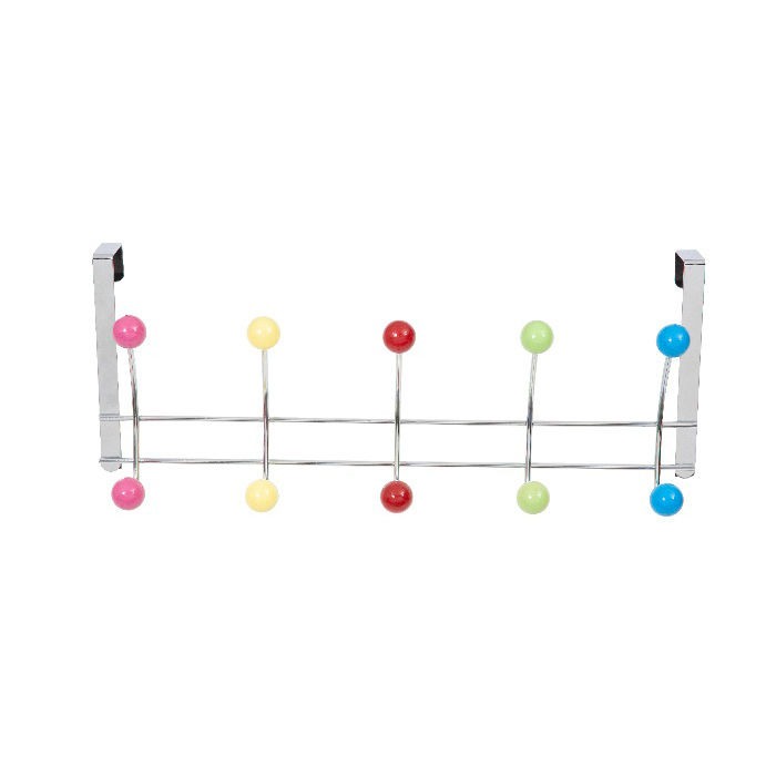 "Confetti" 10 Hook Over Door Hanger 2 Compactor