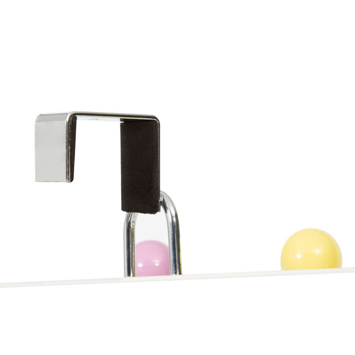 "Berlingot" Vertical 8 Hook Over Door Hanger 4 Compactor