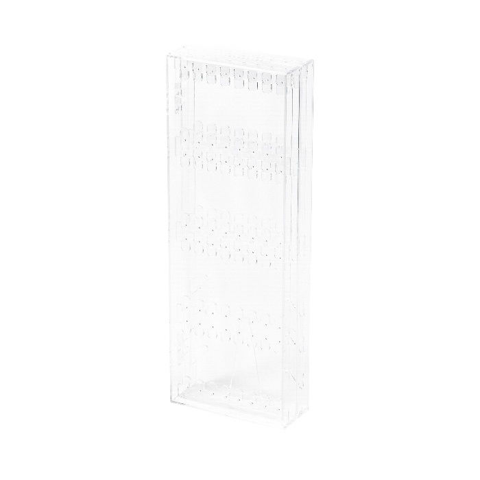 Vertical Jewellery Holder - Transparent 3 Compactor