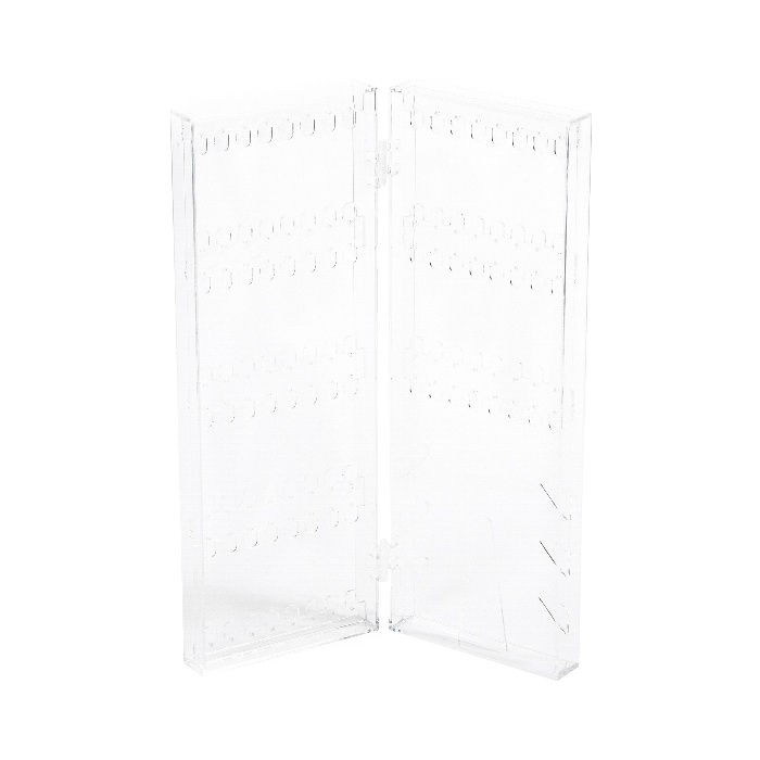Vertical Jewellery Holder - Transparent 2 Compactor