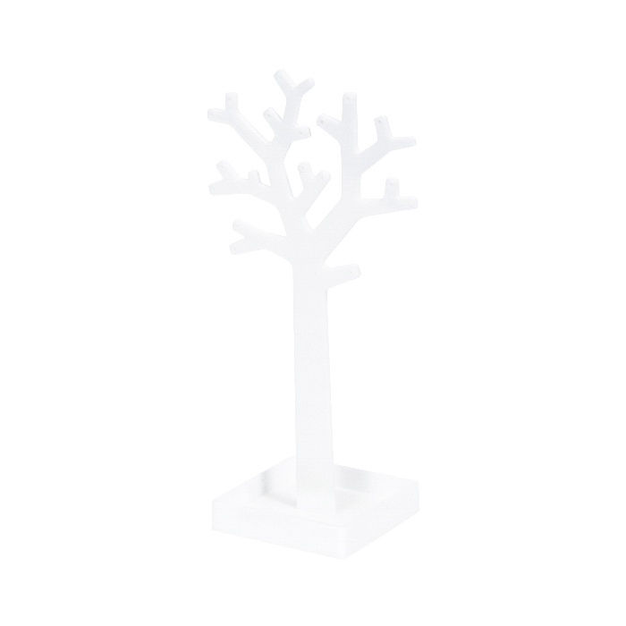 Tree Jewellery Stand - White 1 Compactor