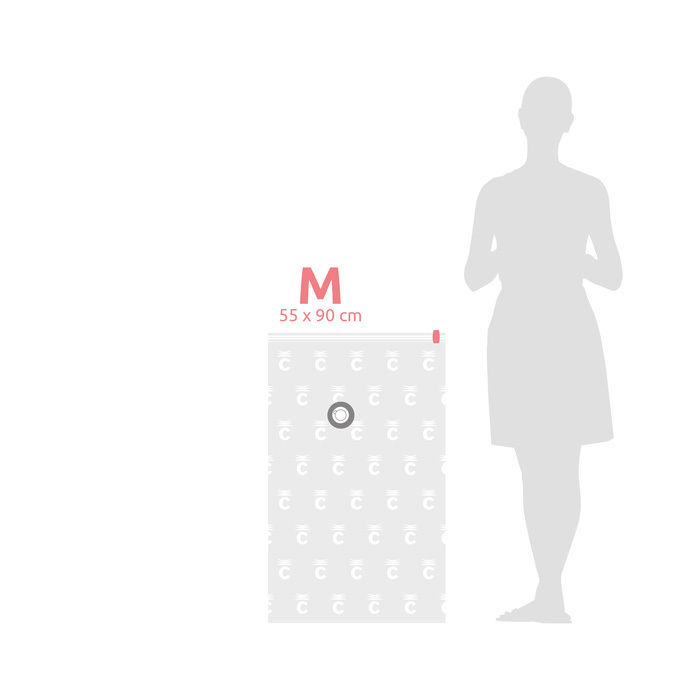 "Aspispace" set of 10 COMPRESSION bags M size  4 Compactor