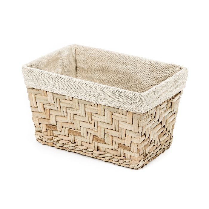 "Fiesta" Small Seagrass Storage Basket 1 Compactor