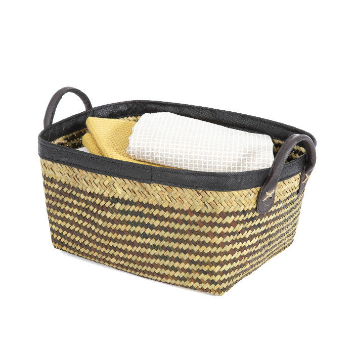 "Padang" Medium Seagrass Storage Basket 4 Compactor