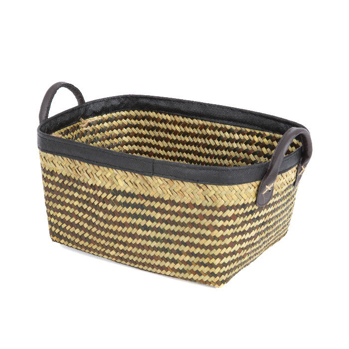 "Padang" Medium Seagrass Storage Basket 1 Compactor