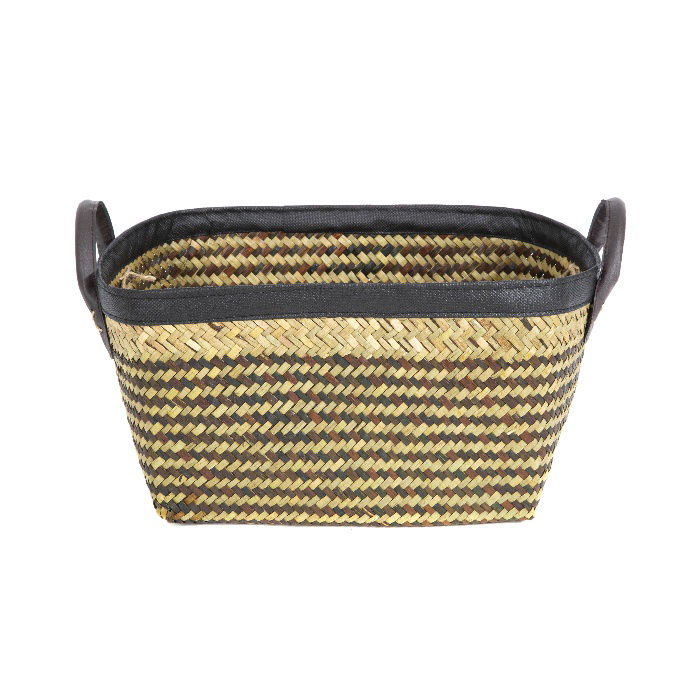 "Padang" Medium Seagrass Storage Basket 2 Compactor