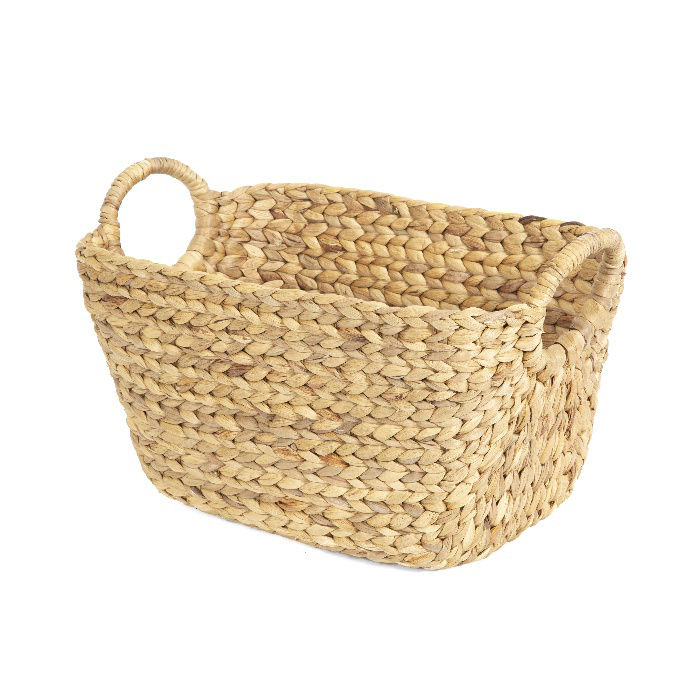"Caracas" Large Woven Storage Basket 1 Compactor