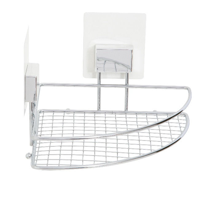 Bestlock Magic Wall Mountable Self Adhesive Corner Shelf 3 Compactor