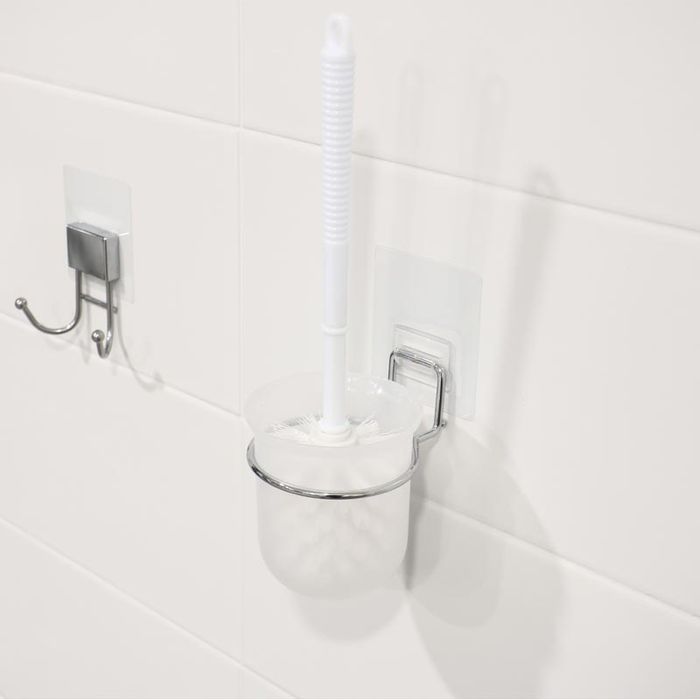 Bestlock Magic Wall Mountable Toilet Brush with Holder  1 Compactor