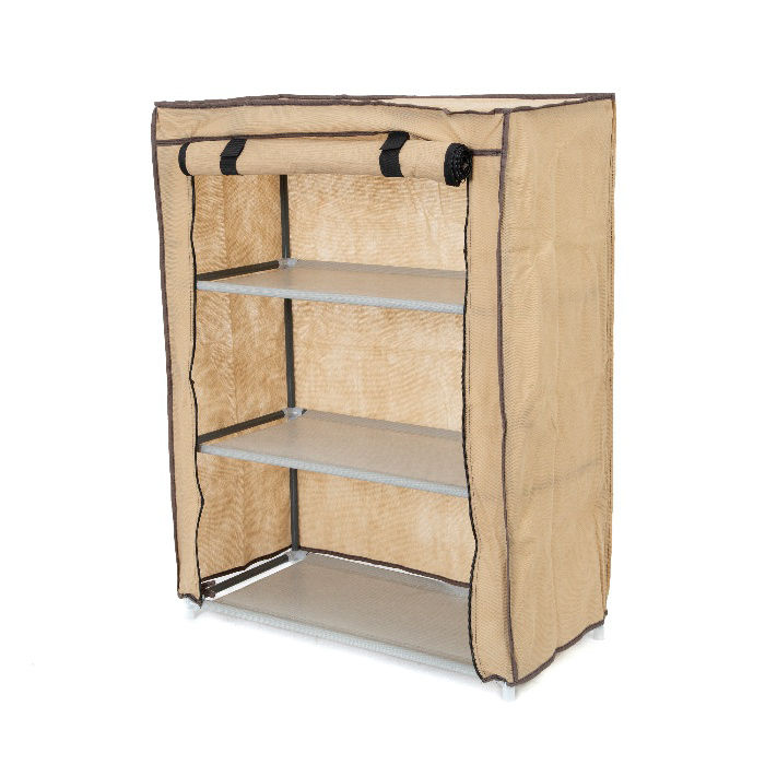 "Derby" 3 Shelf Shoe Storage Rack 1 Compactor