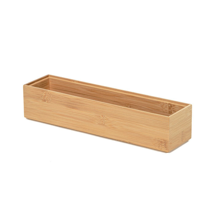 "Osaka" XL Bamboo Storage Organiser Box 1 Compactor