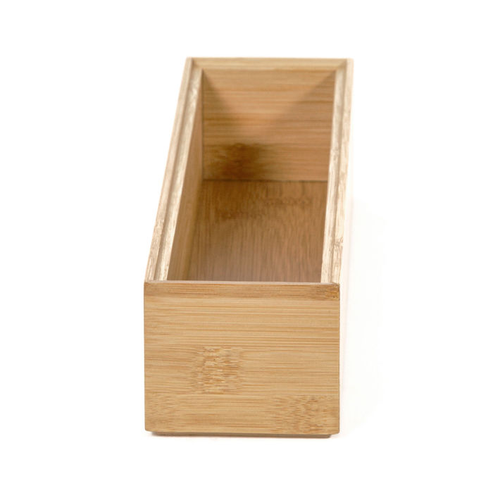 "Osaka" XL Bamboo Storage Organiser Box 3 Compactor