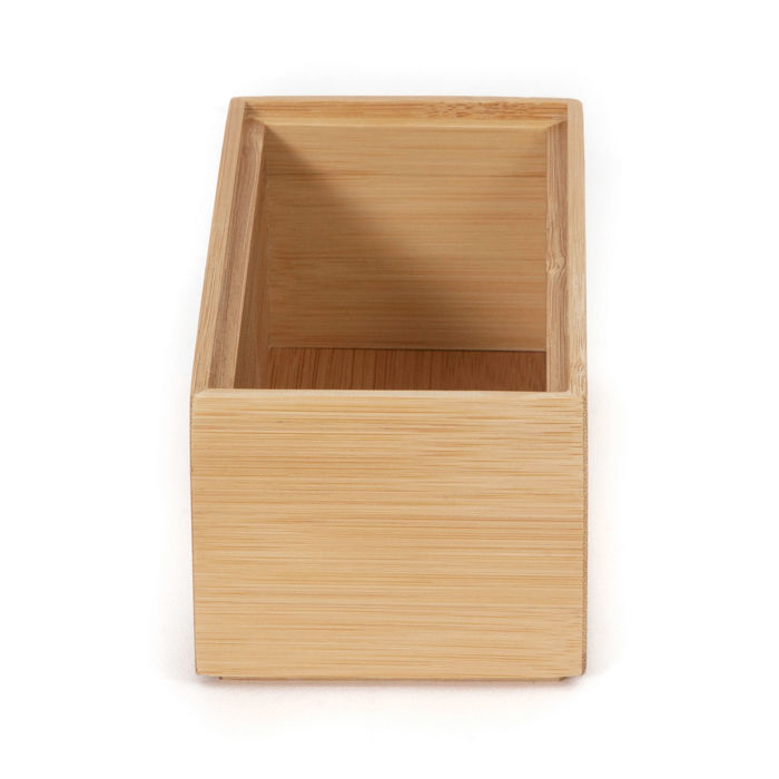 "Osaka" Small Bamboo Storage Organiser Box 2 Compactor