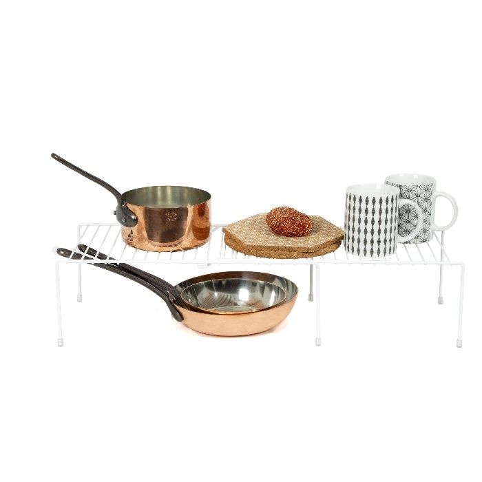 Extendable Kitchen Cupboard Storage Shelf 5 Compactor