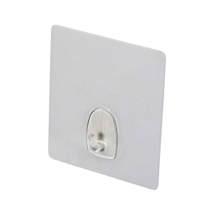 Bestlock Magic No Drilling Wall Mountable Transparent Single Hook 1 Compactor