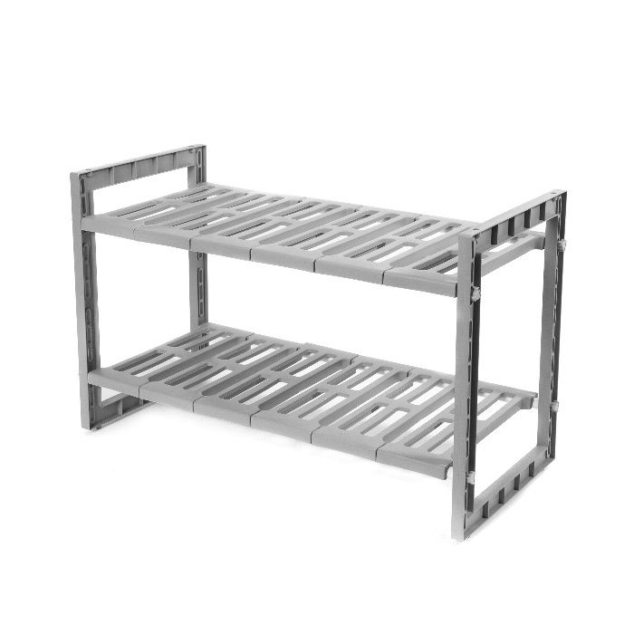 Extendable Under Sink Storage Rack 1 Compactor