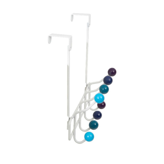 "Galaxy" 8 Hook Over Door Hanger 3 Compactor