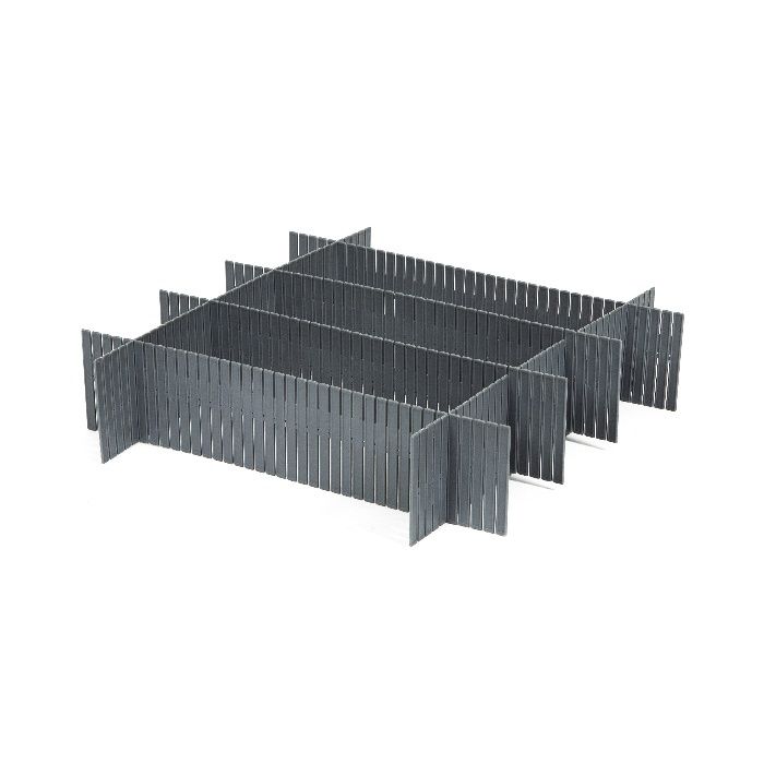 Free Drawer Dividers - Grey 4 Compactor