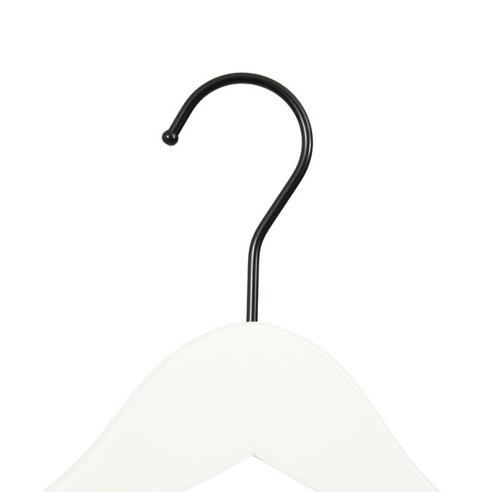 "Lorient" Notched Clothes Hanger with Bar 3 Compactor