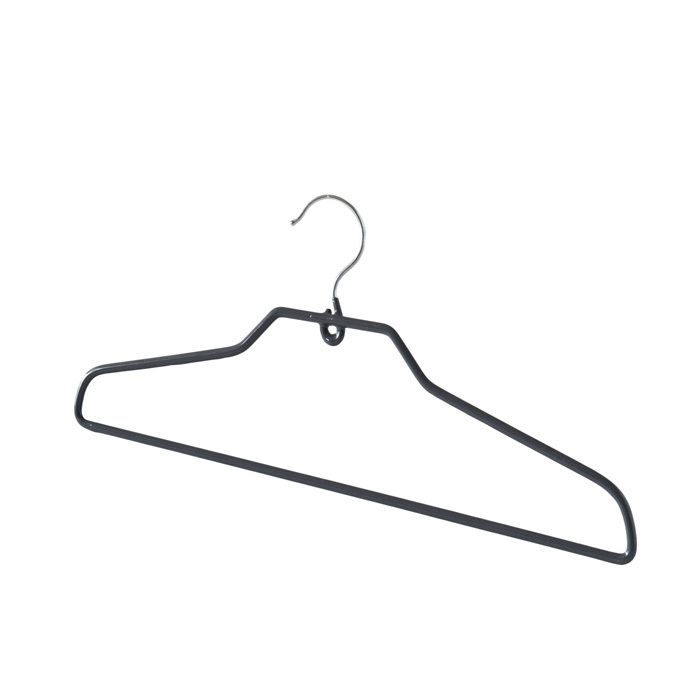 Set of 3 "Sticky" Non Slip Curved Hangers 2 Compactor